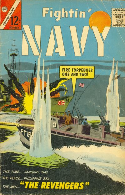 Cover for Fightin' Navy (Charlton, 1956 series) #117