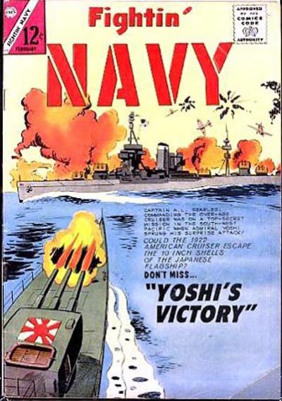 Cover for Fightin' Navy (Charlton, 1956 series) #119
