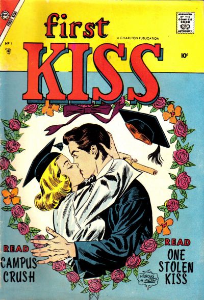 Cover for First Kiss (Charlton, 1957 series) #1