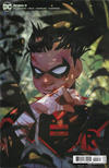 Cover Thumbnail for Robin (2021 series) #9 [Crystal Kung Cardstock Variant Cover]