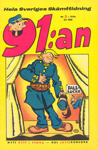 Cover Thumbnail for 91:an (Åhlén & Åkerlunds, 1956 series) #3/1956