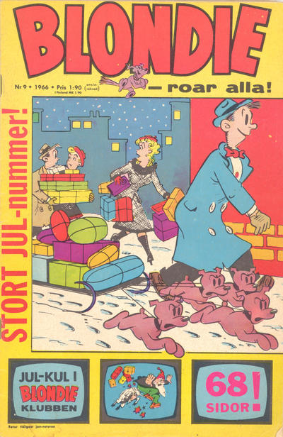 Cover for Blondie (Semic, 1963 series) #9/1966