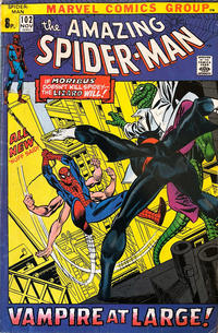 Cover for The Amazing Spider-Man (Marvel, 1963 series) #102 [British]
