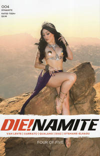 Cover Thumbnail for Die!namite (Dynamite Entertainment, 2020 series) #4 [Cover D Cosplay Rachel Hollon]