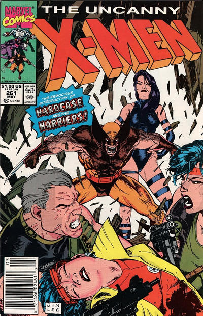 Cover for The Uncanny X-Men (Marvel, 1981 series) #261 [Newsstand]