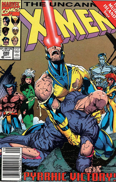 Cover for The Uncanny X-Men (Marvel, 1981 series) #280 [Newsstand]