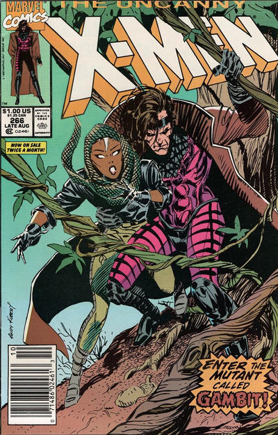 Cover for The Uncanny X-Men (Marvel, 1981 series) #266 [Newsstand]