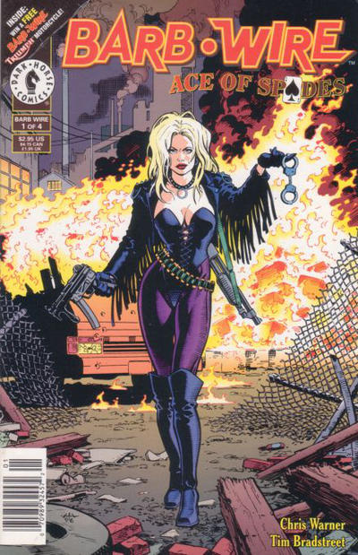 Cover for Barb Wire: Ace of Spades (Dark Horse, 1996 series) #1 [Newsstand]
