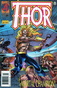 Cover for Thor (Marvel, 1966 series) #495 [Newsstand]