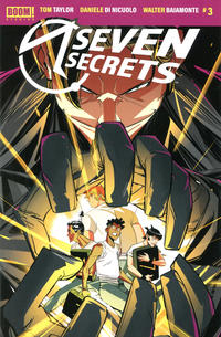 Cover Thumbnail for Seven Secrets (Boom! Studios, 2020 series) #3 [Daniele Di Nicuolo Cover]
