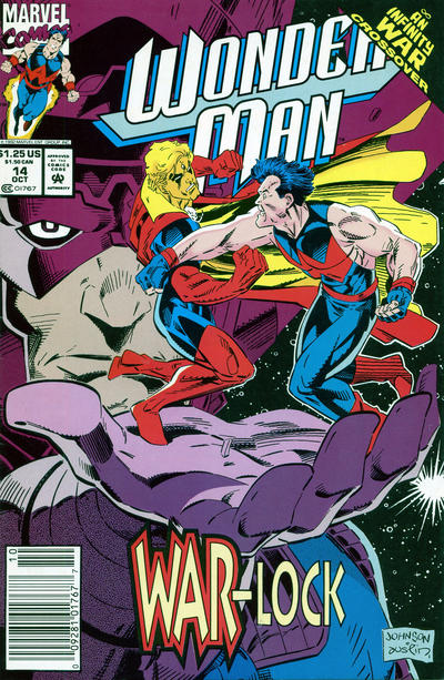 Cover for Wonder Man (Marvel, 1991 series) #14 [Newsstand]