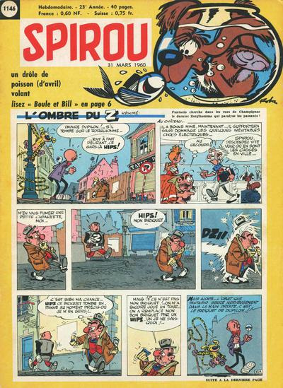 Cover for Spirou (Dupuis, 1947 series) #1146