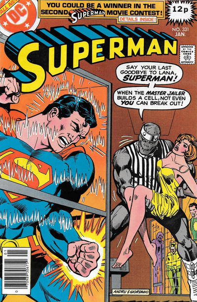 Cover for Superman (DC, 1939 series) #331 [British]