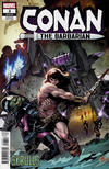Cover for Conan the Barbarian (Marvel, 2019 series) #3 (278) [Pepe Larraz 'Skrulls']