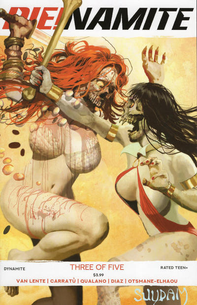 Cover for Die!namite (Dynamite Entertainment, 2020 series) #3 [Cover B Arthur Suydam]