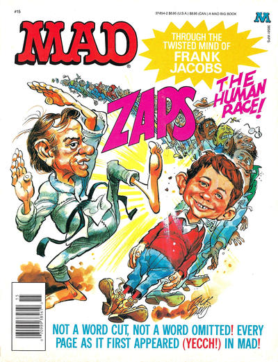 Cover for A Mad Big Book [Mad Zaps The Human Race!] (EC, 1984 series) [$6.95 Printing]