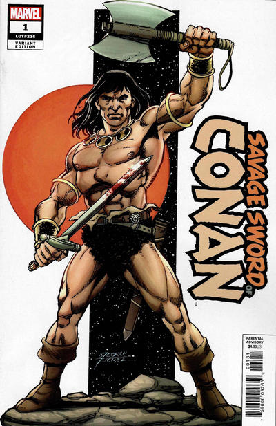 Cover for Savage Sword of Conan (Marvel, 2019 series) #1 (236) [George Pérez Variant]