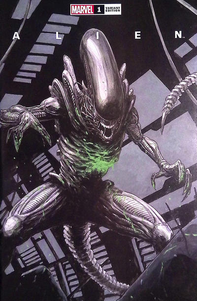 Cover for Alien (Marvel, 2021 series) #1 [Comics to Astonish Exclusive Trade Dress]