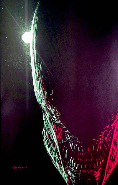Cover for Alien (Marvel, 2021 series) #1 [Patrick Gleason Virgin Art Cover]