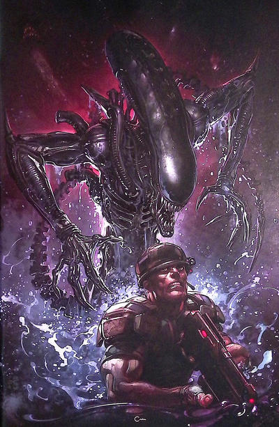 Cover for Alien (Marvel, 2021 series) #1 [Clayton Crain Cover B]