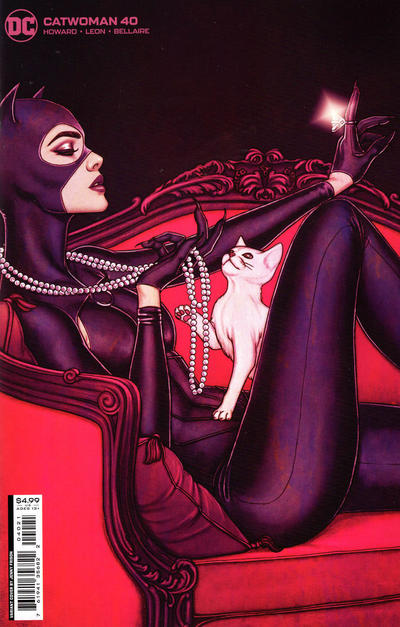 Cover for Catwoman (DC, 2018 series) #40 [Jenny Frison Cardstock Variant Cover]