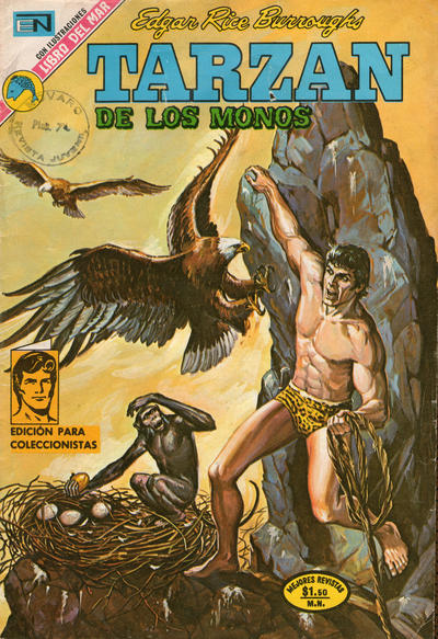 Cover for Tarzán (Editorial Novaro, 1951 series) #339 [Española]