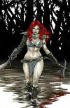 Cover Thumbnail for Red Sonja: Age of Chaos (2020 series) #1 [Comic Kingdom of Canada Exclusive Cover - Mike Krome]