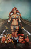 Cover Thumbnail for Red Sonja: Age of Chaos (2020 series) #1 [Unknown Comics Exclusive Cover - Ryan Kincaid]