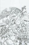 Cover Thumbnail for Red Sonja: Age of Chaos (2020 series) #1 [Incentive Virgin Sketch Cover Alan Quah]