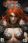 Cover Thumbnail for Red Sonja: Age of Chaos (2020 series) #1 [Incentive Cover Derrick Chew]