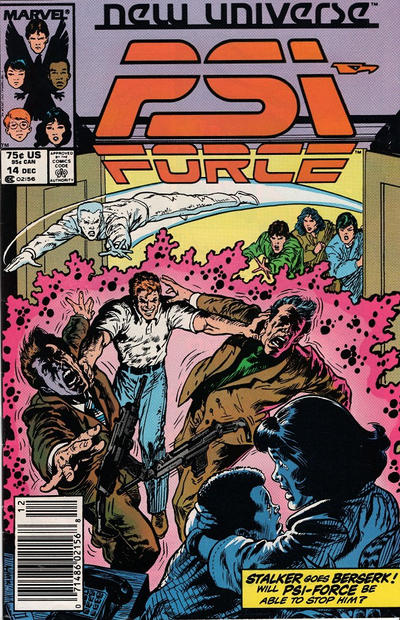 Cover for Psi-Force (Marvel, 1986 series) #14 [Newsstand]