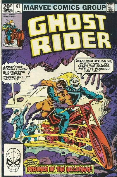 Cover for Ghost Rider (Marvel, 1973 series) #61 [British]