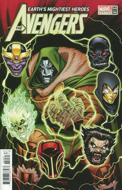 Cover for Avengers (Marvel, 2018 series) #50 (750) [Ed McGuinness Variant]