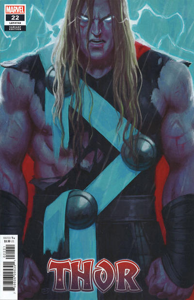 Cover for Thor (Marvel, 2020 series) #22 (748) [David Talaski Cover]