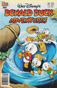 Cover Thumbnail for Walt Disney's Donald Duck Adventures (Gladstone, 1993 series) #31 [Newsstand]