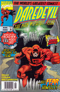 Cover for Daredevil (Marvel, 1964 series) #366 [Newsstand]