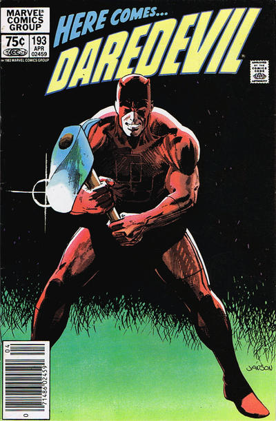 Cover for Daredevil (Marvel, 1964 series) #193 [Canadian]