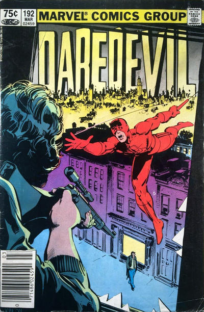 Cover for Daredevil (Marvel, 1964 series) #192 [Canadian]