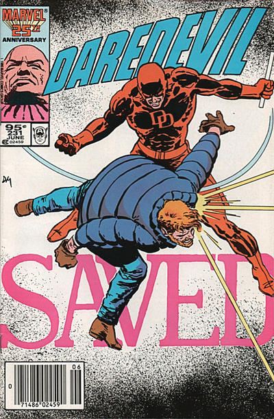 Cover for Daredevil (Marvel, 1964 series) #231 [Canadian]