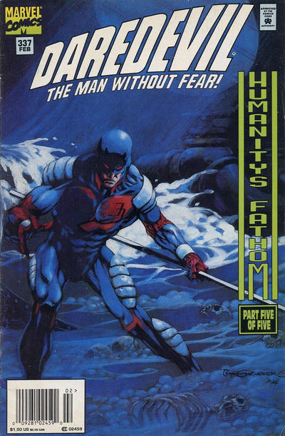 Cover for Daredevil (Marvel, 1964 series) #337 [Newsstand]