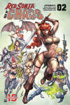 Cover Thumbnail for Red Sonja: Age of Chaos (2020 series) #2 [Cover B Alan Quah]