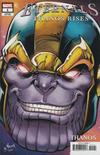 Cover Thumbnail for Eternals: Thanos Rises (2021 series) #1 [Todd Nauck 'Headshot Variant']