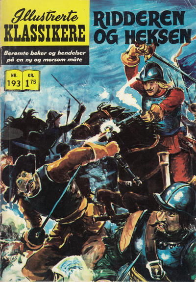 Cover for Illustrerte Klassikere [Classics Illustrated] (Illustrerte Klassikere / Williams Forlag, 1957 series) #193 - Ridderen og heksen