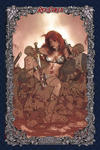Cover Thumbnail for Red Sonja: Age of Chaos (2020 series) #3 [incentive Icon Cover Adam Hughes]