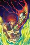 Cover Thumbnail for Red Sonja: Age of Chaos (2020 series) #3 [Bonus FOC Variant Virgin Cover - Meghan Hetrick]