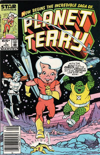 Cover for Planet Terry (Marvel, 1985 series) #1 [Newsstand]