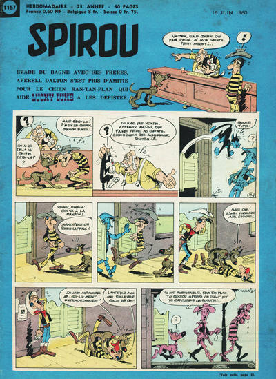 Cover for Spirou (Dupuis, 1947 series) #1157