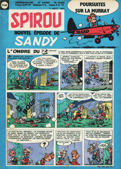 Cover for Spirou (Dupuis, 1947 series) #1164