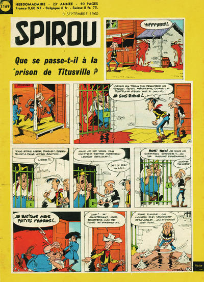 Cover for Spirou (Dupuis, 1947 series) #1169