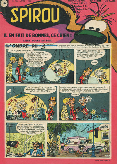 Cover for Spirou (Dupuis, 1947 series) #1176